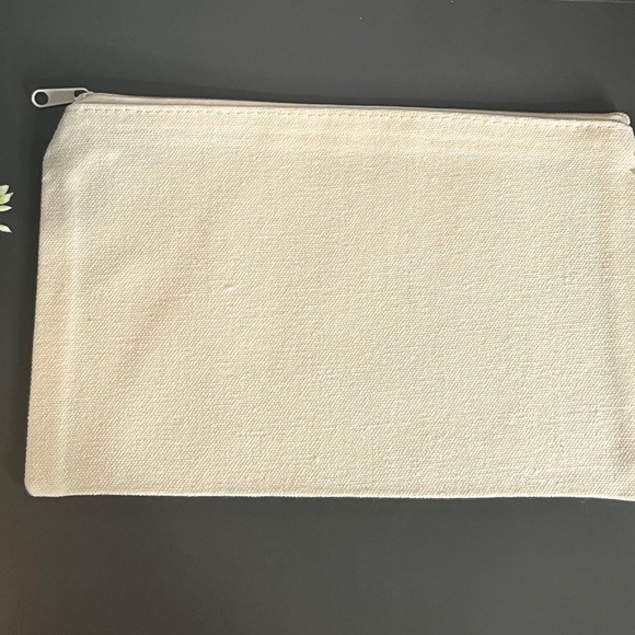 Canvas Makeup Bag - Picture 2 of 2